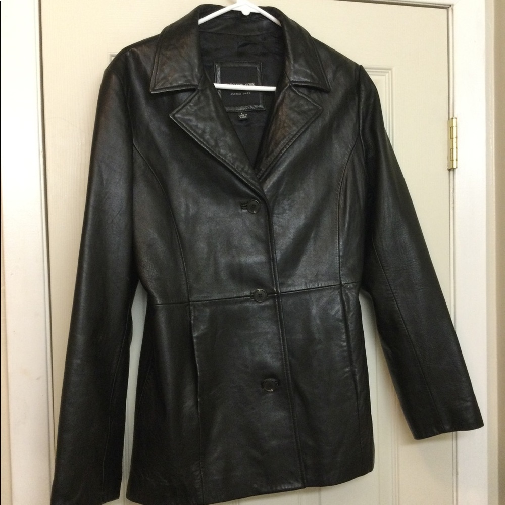 ANDREW MARC Women’s Leather Jacket ❤️ - Picture 6 of 15